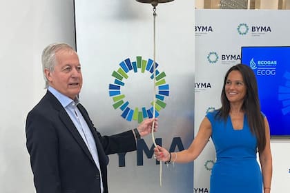 Ecogas hizo toque de campana en BYMA