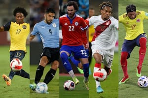 Ecuador, Uruguay, Chile, Perú y Colombia: cinco países con la ilusión de llegar al Mundial