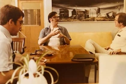 Ed Kemper, entrevistado en la cárcel por los perfiladores e investigadores de la mente criminal Robert Ressler y John Douglas