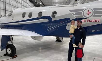 Ed Pricola era enfermero del vuelo de Care Flight