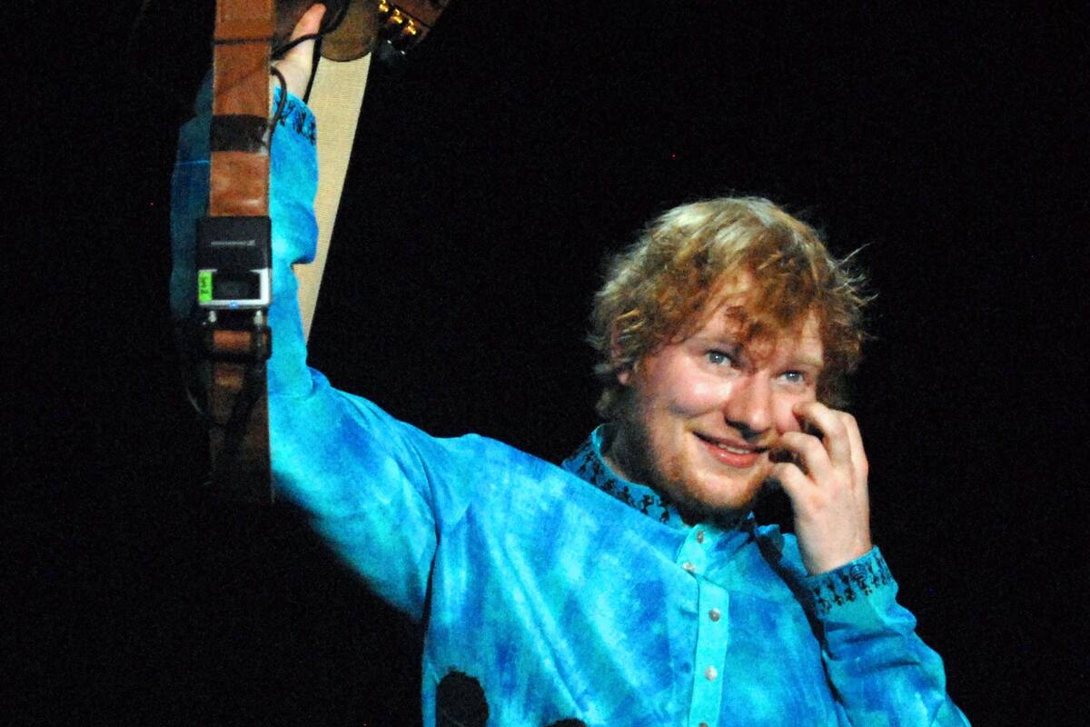 Ed Sheeran da shows en estadios solo con un pedal sampler