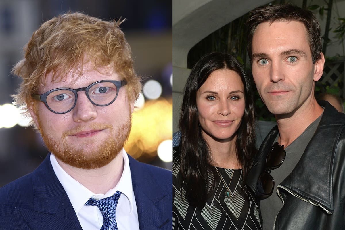 Ed Sheeran: el celestino de Courteney Cox y su novio Johnny McDaid