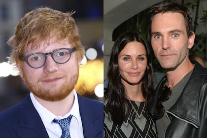 Ed Sheeran: el celestino de Courteney Cox y su novio Johnny McDaid