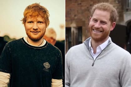 Ed Sheeran y el Príncipe Harry protagonizaron un divertido momento