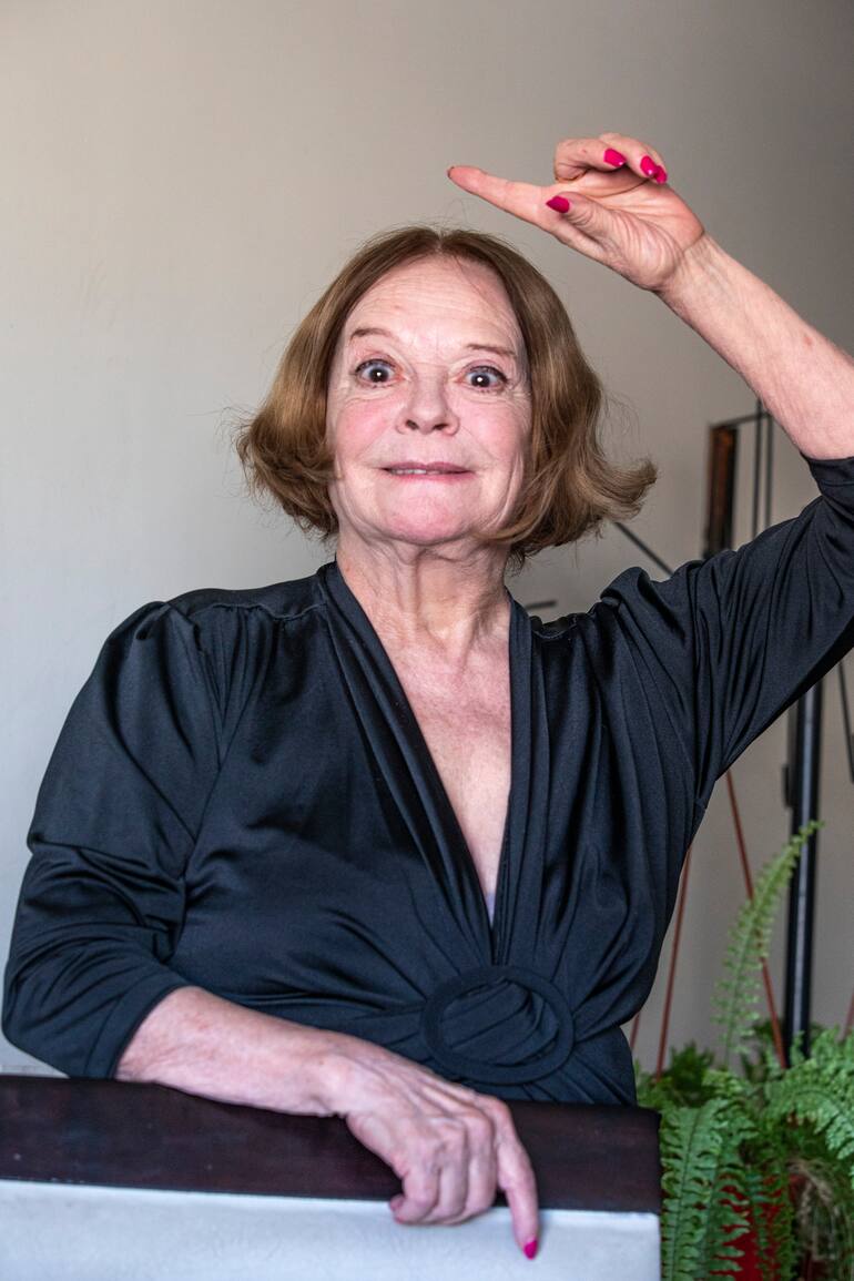 Edda Díaz confiesa haberse retirado de su profesión, pero no es muy enfática al afirmar tal cosa