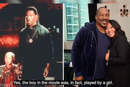Eddie Murphy y Jasmin, 33 años después del exitoso En busca del niño dorado