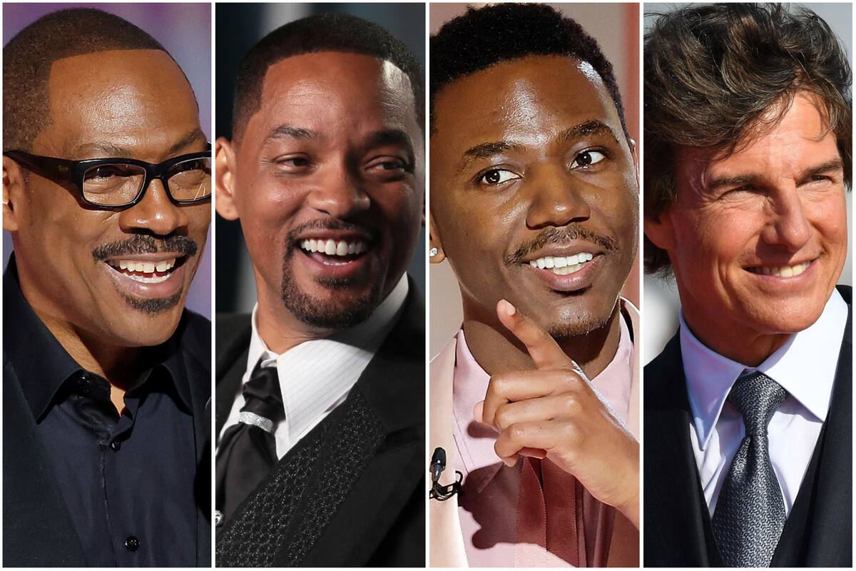 Eddie Murphy, Will Smith, Jerrod Carmichael y Tom Cruise, protagonistas de algunos momentos marcados por el humor durante la entrega de los premios Globo de Oro