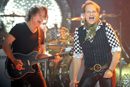 Eddie Van Halen y David Lee Roth