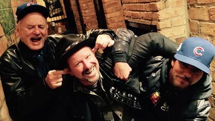 Eddie Vedder y Bill Murray, de fiesta