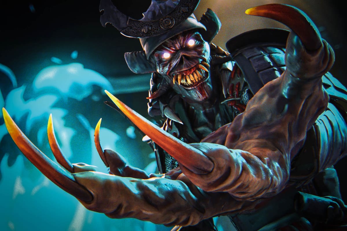 Eddie vuelve a renovarse en 2021 para acompañar el último álbum de Iron Maiden, Senjutsu.