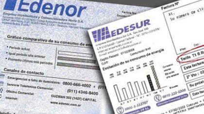 Las prestadoras Edenor y Edesur