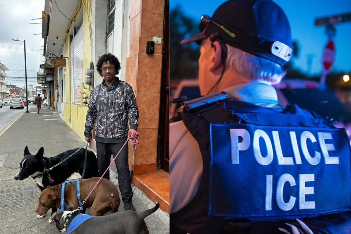 Eder Alexis Vega Rangel trabajaba en la industria de la construcción en El Paso, Texas, cuando fue sorprendido por una redada del ICE y la Patrulla Fronteriza