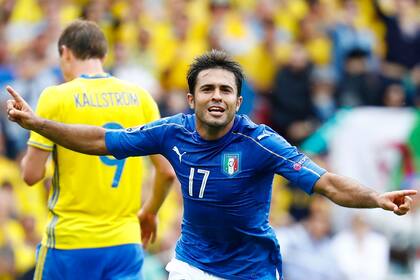 Eder Martins fue el héroe del triunfo italiano