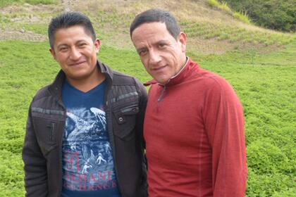 Edgar León y Víctor Guaman