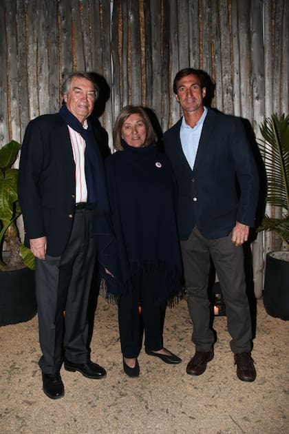 Edgardo Palmero, Silvia Uranga y Miguel Novillo Astrada