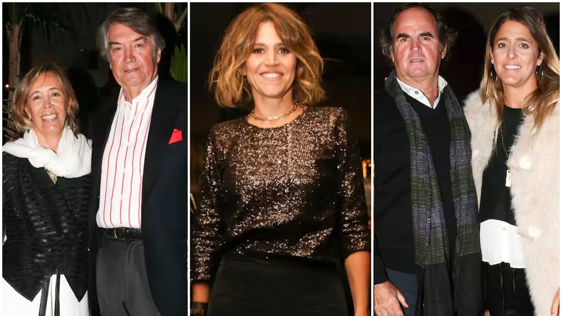 Edgardo Palmero y su esposa Susana, María Freytes y Eduardo Heguy y Paz Manau