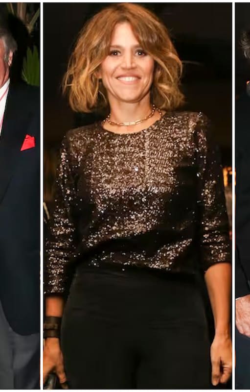 Edgardo Palmero y su esposa Susana, María Freytes y Eduardo Heguy y Paz Manau