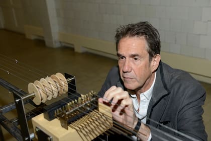 Edgardo Rudnitzky y la obra que presenta en Muntref