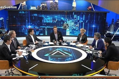 Edi Zunino, en el panel de Animales Sueltos