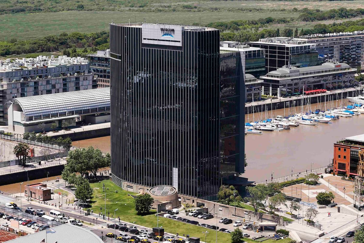Edificio de Telecom en Puerto Madero