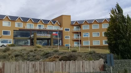 HOTEL LAS DUNAS. Ubicado sobre la avenida costanera, "Presidente Néstor Kirchner", en El Calafate, Santa Cruz. Foto: LA NACION.