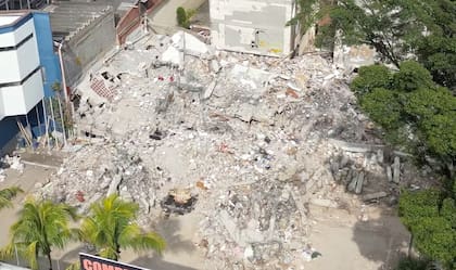 Edificio derrumbado en Cali, Colombia