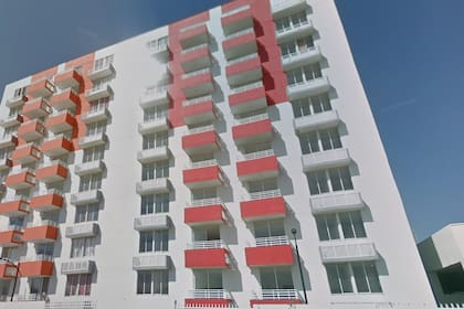 Edificio desde el cual se precepitó el bebé