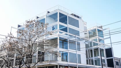 Edificio Little Darwin hecho con acero