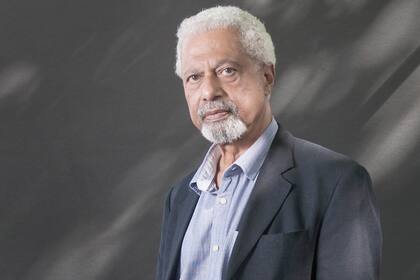 EDINBURGH, SCOTLAND - AUGUST 17: Abdulrazak Gurnah attends a photocall during the Edinburgh International Book Festival on August 17, 2017 in Edinburgh, Scotland. (Photo by Simone Padovani/Awakening/Getty Images)