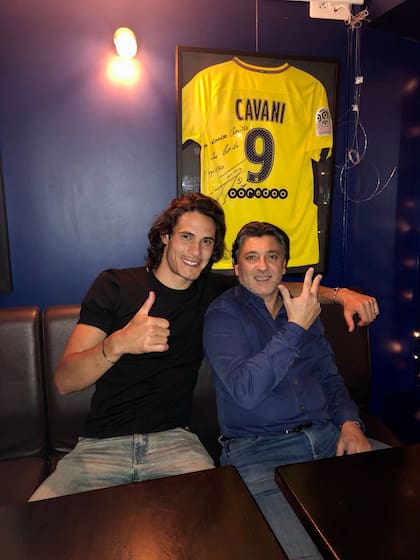 Edinson Cavani Carlos Muguruza.