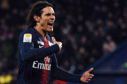 Edinson Cavani, en la mira de Boca