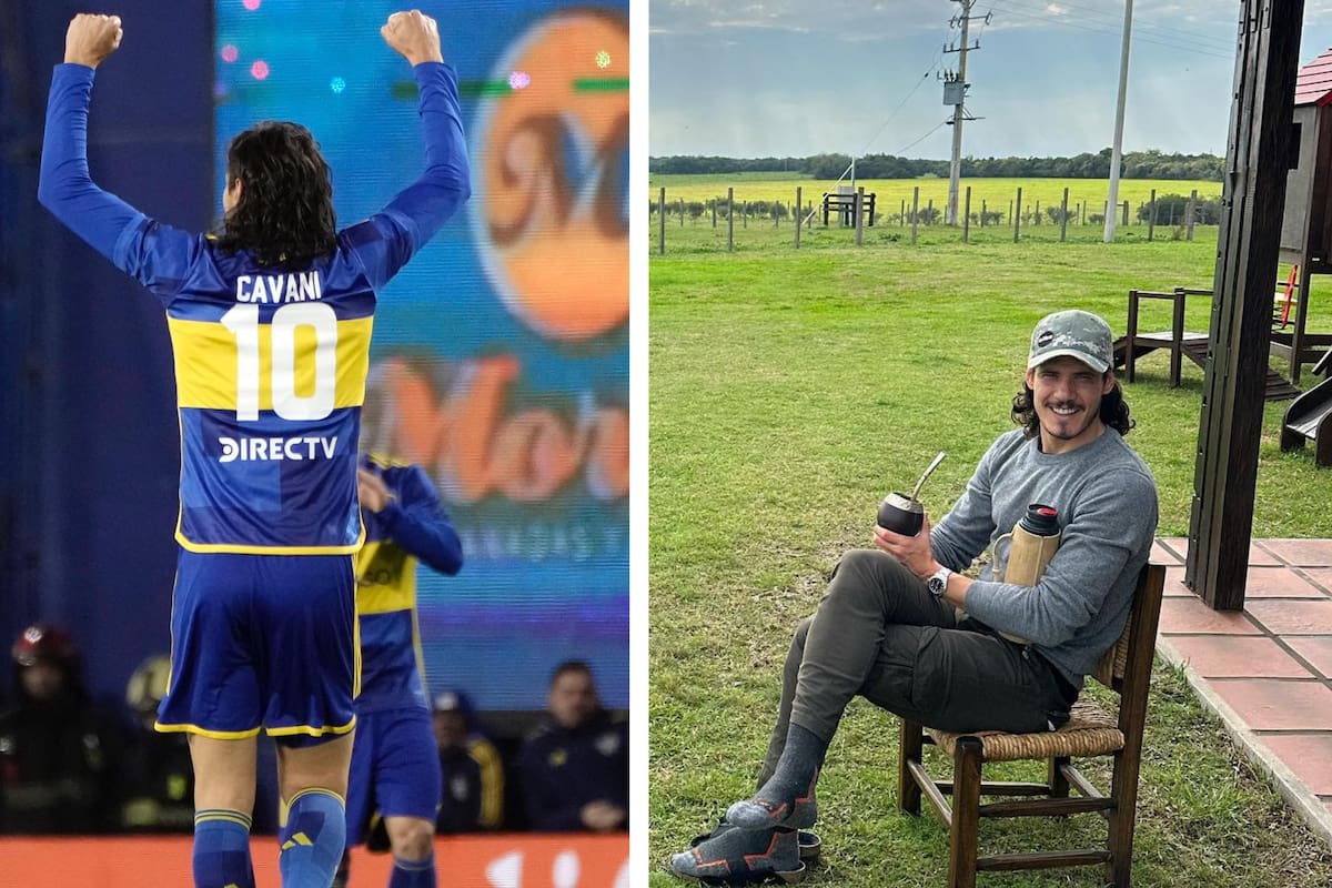Edinson Cavani se dedica a la ganadería y la agricultura en Salto, Uruguay, pero también es criador de caballos criollos