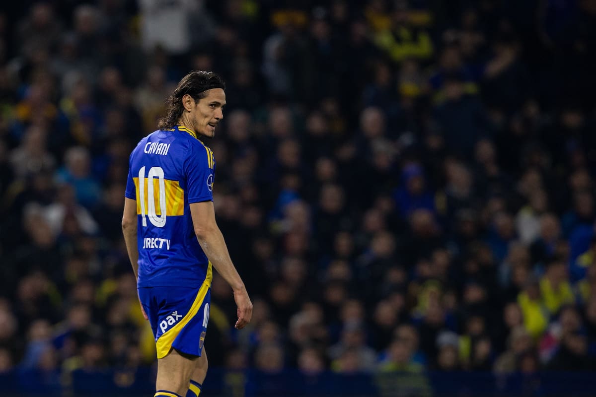 Edinson Cavani sería titular en el compromiso de este fin de semana frente a Deportivo Riestra, por la fecha 19 de la LPF