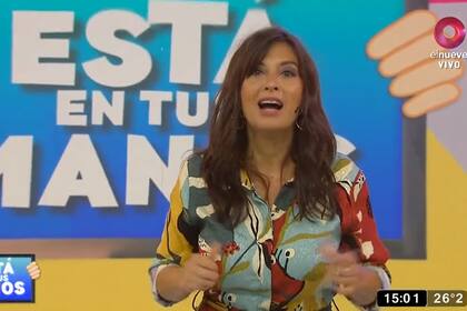 Edith Hermida estrenó su programa Está en tus manos
