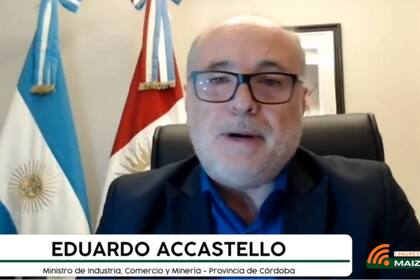Eduardo Accastello, ministro de Industria, Comercio y Minería de Córdoba