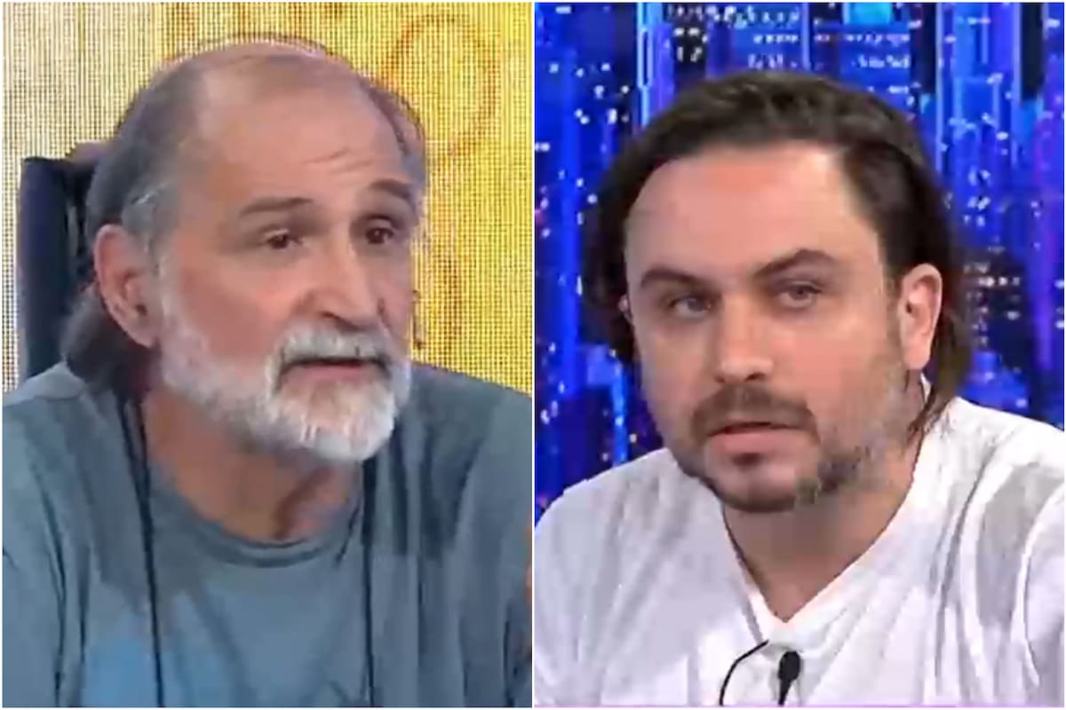 Eduardo Belliboni y Ramiro Marra protagonizaron un fuerte choque en Intratables (Captura de video)