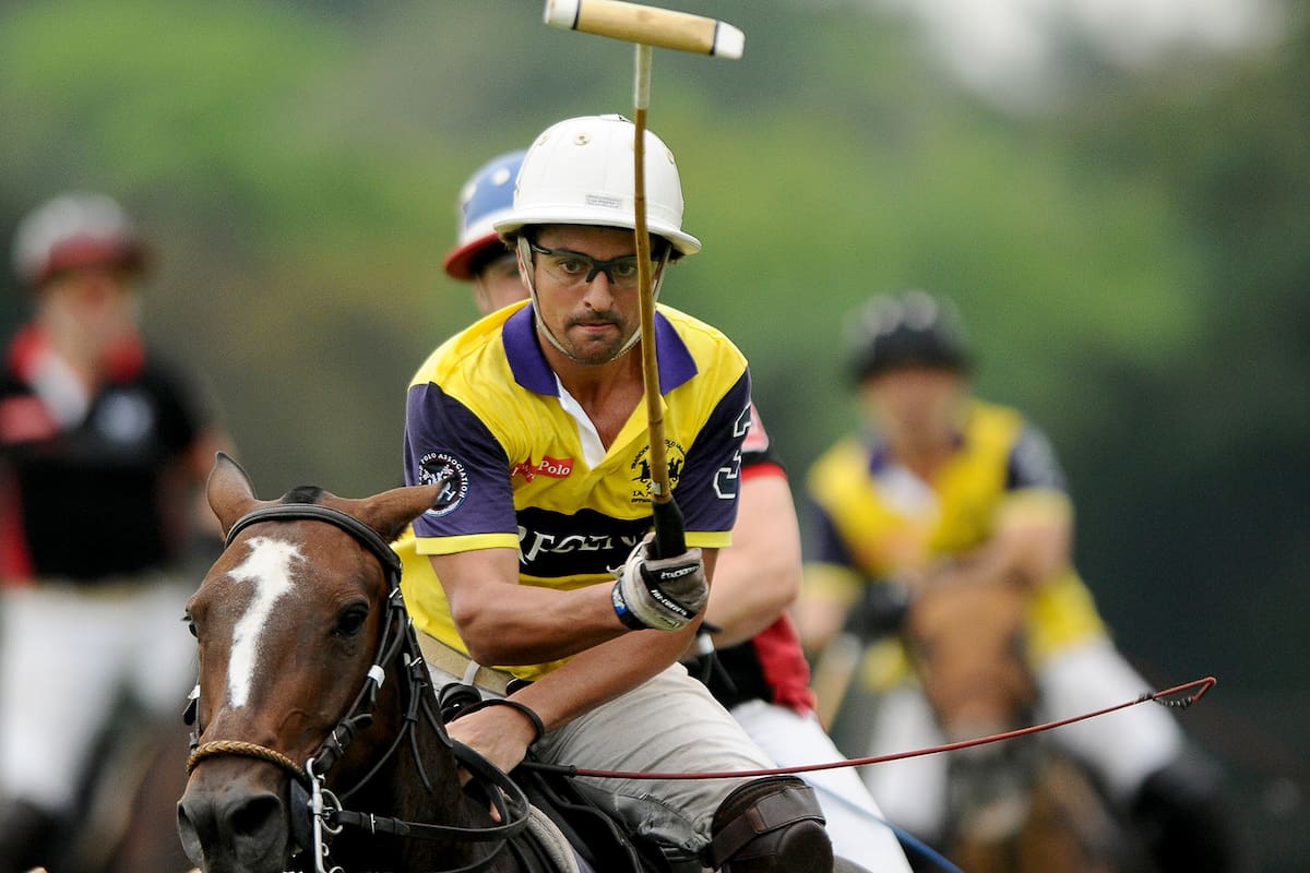 Eduardo Bereterbide es miembro de una familia de Carmen de Areco en la que el polo es tradición