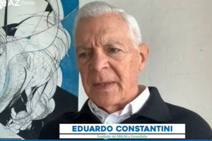 Eduardo Costantini durante el evento para el agro en el Malba