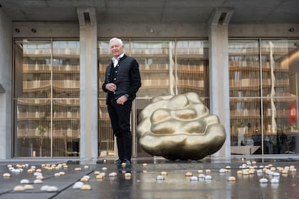 Eduardo Costantini en Oceana, uno de sus proyectos inmobiliarios ubicado en Puerto Madero