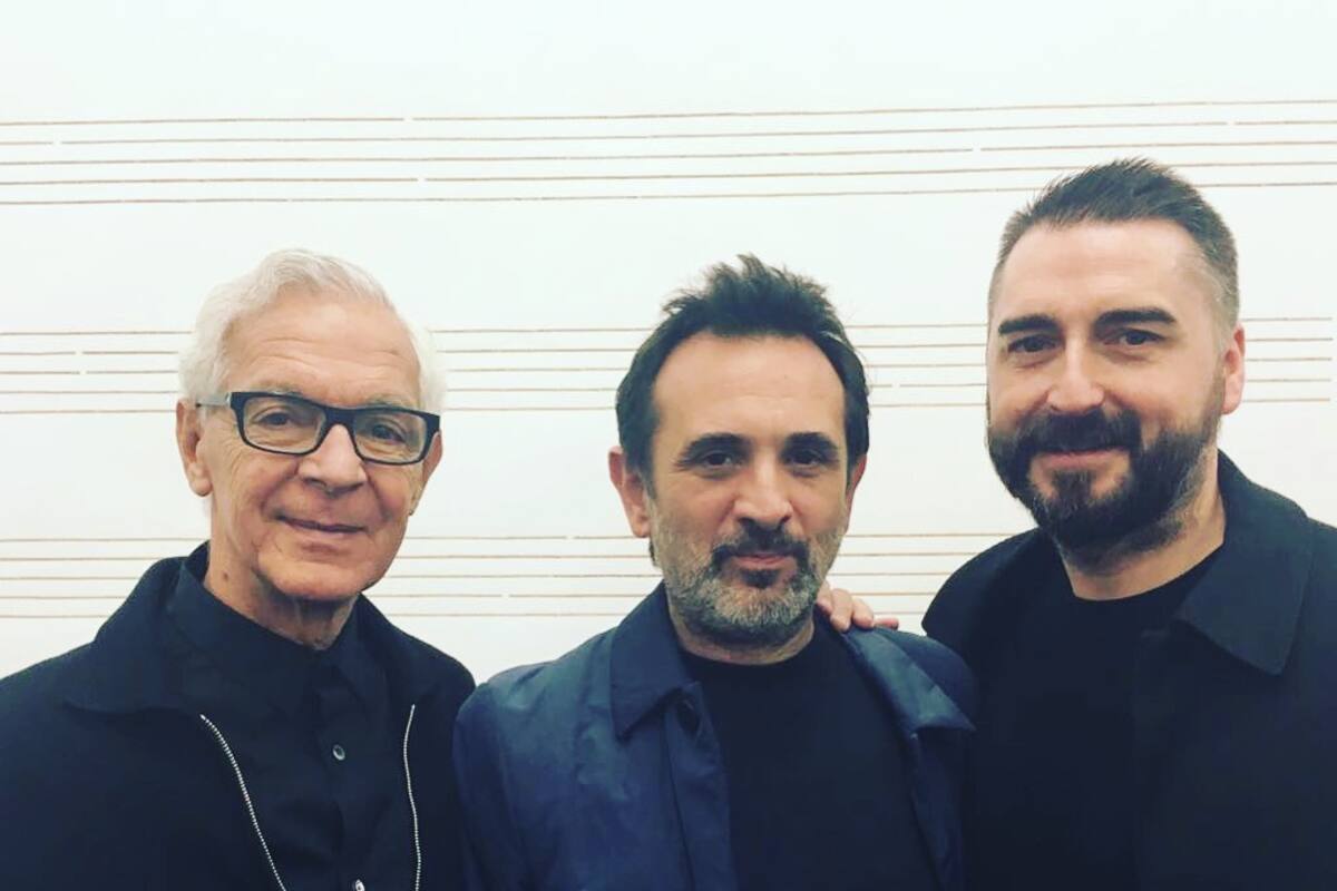 Eduardo Costantini, Jorge Macchi y Agustín Pérez-Rubio