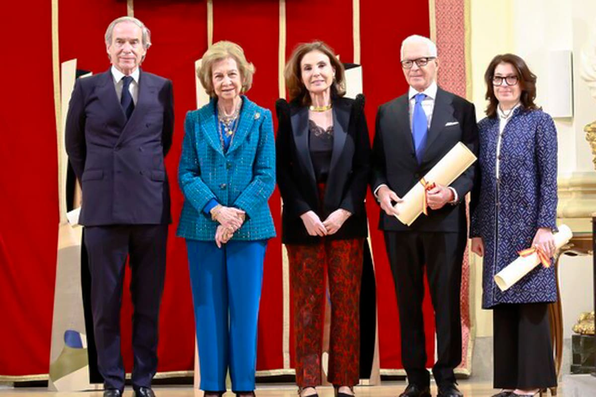Eduardo Costantini recibió el premio de la Reina Sofía y el jurado