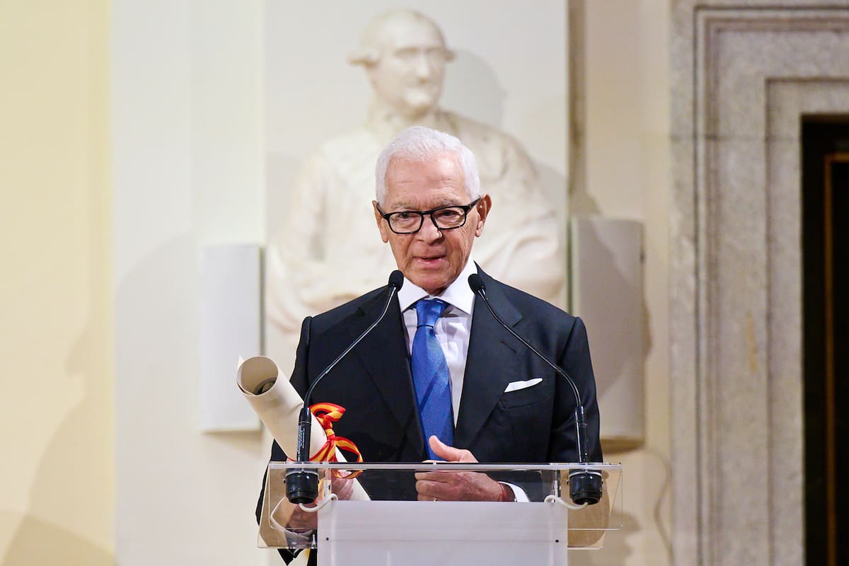Eduardo Costantini recibió hoy en Madrid el Premio Internacional de Mecenazgo
