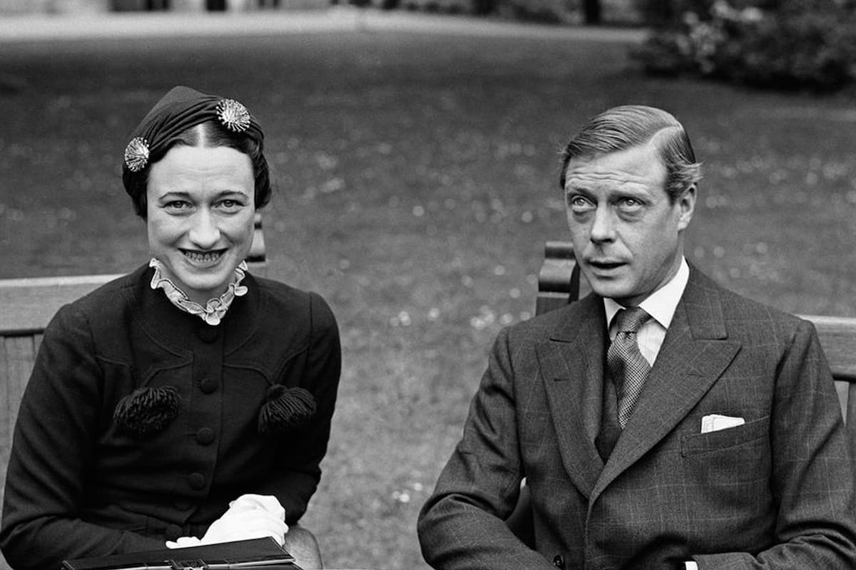 Eduardo del Reino Unido y Wallis Simpson.