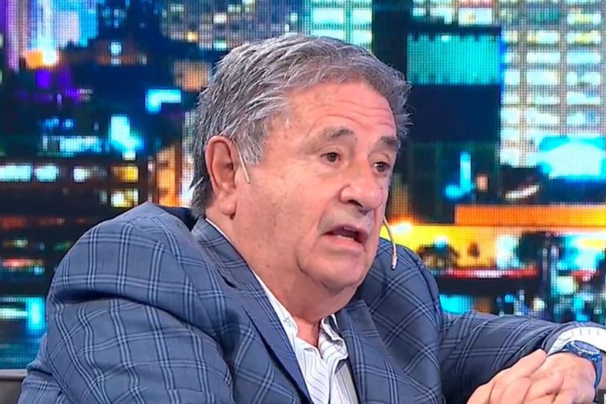 Eduardo Duhalde, en el programa de televisión en el que hizo sus polémicas declaraciones sobre un eventual quiebre institucional