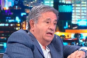 Eduardo Duhalde, en el programa de televisión en el que hizo sus polémicas declaraciones sobre un eventual quiebre institucional