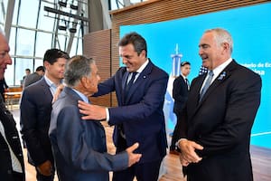 Eduardo Eurnekian fue el anfitrión del asado