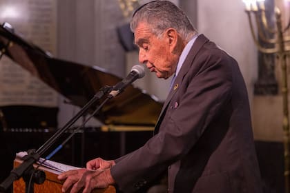 Eduardo Eurnekian tras recibir el reconocimeinto
