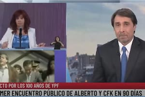 Eduardo Feinmann analizó el discurso de Cristina Kirchner en el centenario de YPF