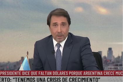 Eduardo Feinmann cargó contra el discurso presidencial de Alberto Fernández