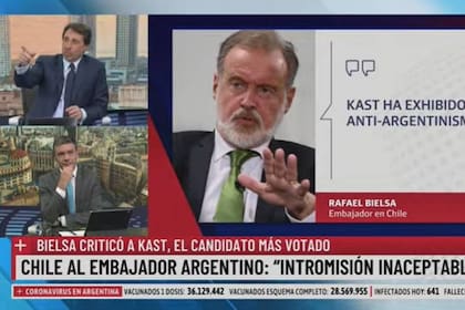 Eduardo Feinmann criticó duramente a Rafael Bielsa por sus declaraciones sobre el candidato a presidente chileno José Kast